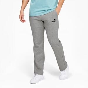 NWT Puma Sweatpants Mens Regular Fit Gray Pockets Drawstring Waist Size 2XL